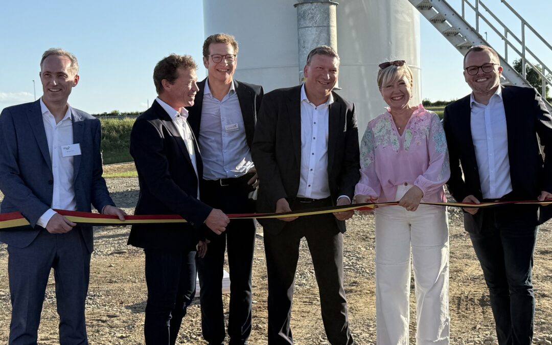 Inauguration des éoliennes de Sprimont