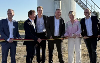 Inauguration des éoliennes de Sprimont