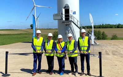 Inauguration des éoliennes de Gouy-lez-Piétons